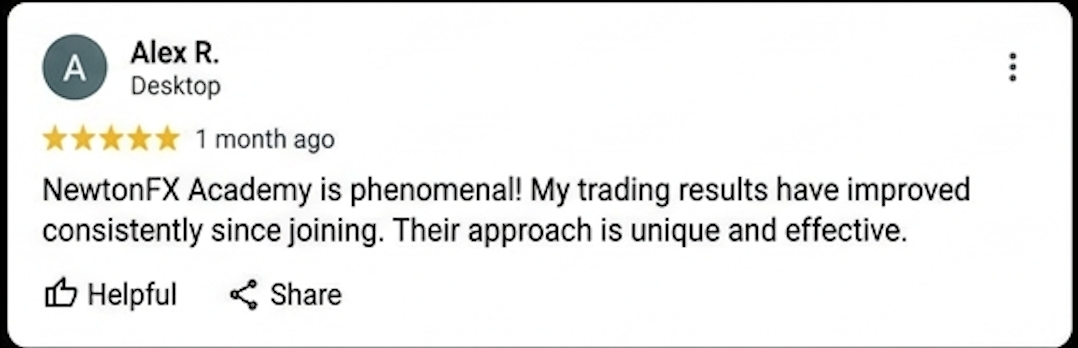 Alex R. — 5-star review of NewtonFX Academy